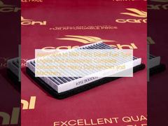 FAW Engine Filter Upgrade