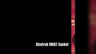 सिनोट्रुक MC07 ऑयल पैन गैसकेट 080V05904-0195
